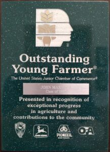 Award - NOYF - 1993