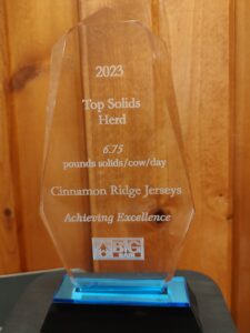 Award - Top Solids Herd 2023